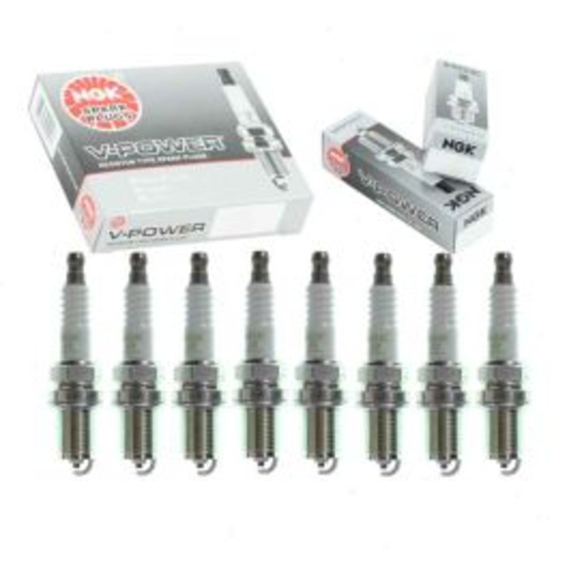 8 pc NGK V-Power Spark Plugs for 2002-2003 Audi S6 4.2L V8