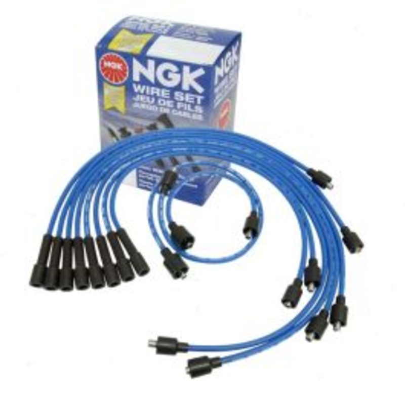 NGK Spark Plug Wire Set for 1981-1992 Dodge B350 5.2L 5.9L V8