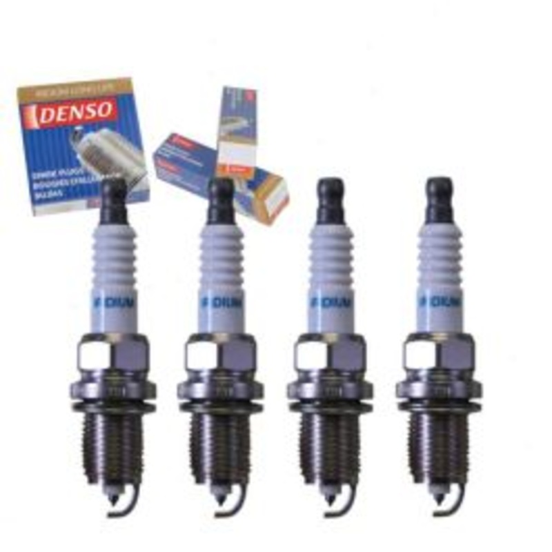 4 pc DENSO Iridium Long Life Spark Plugs for 1991-1994 Mazda MPV 2.6L L4