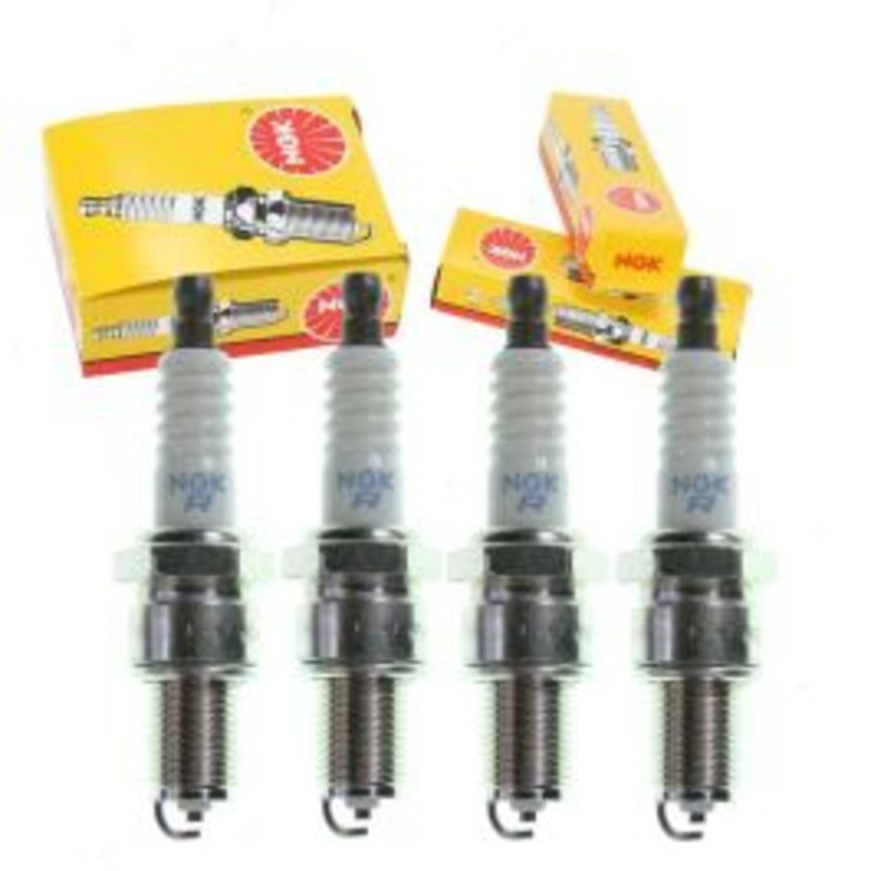 4 pc NGK Standard Spark Plugs for 1985-1991 Subaru XT 1.8L H4
