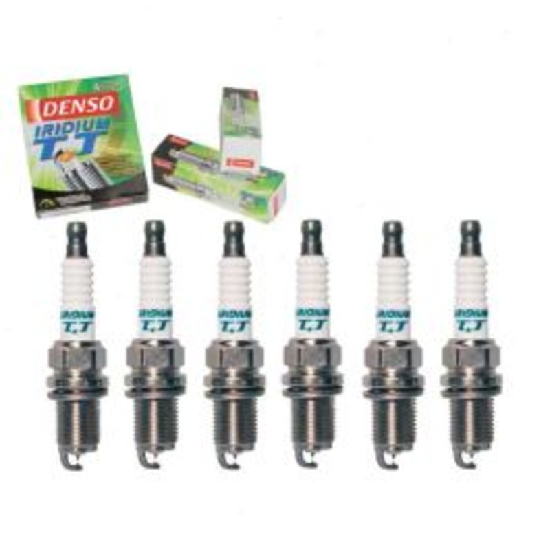 6 pc DENSO Iridium TT Spark Plugs for 2007-2012 Hyundai Veracruz 3.8L V6