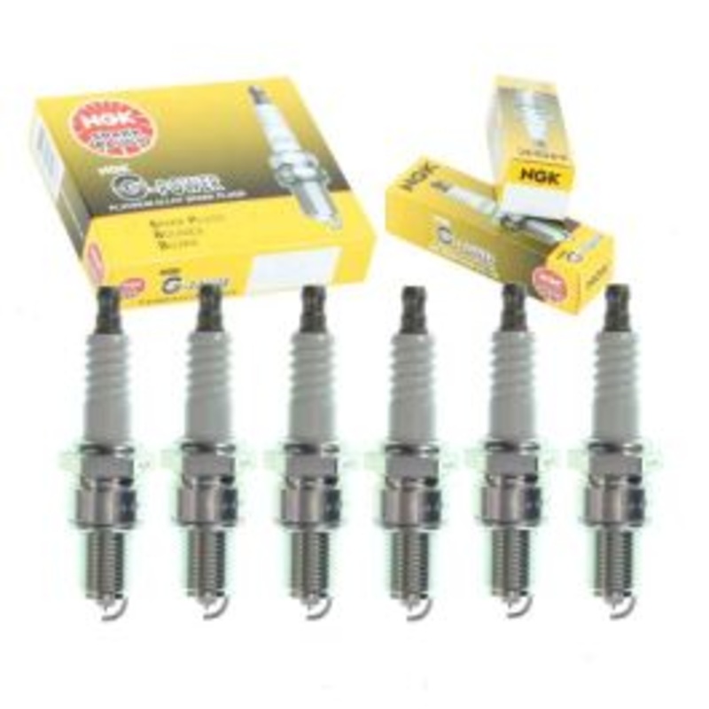 6 pc NGK G-Power Spark Plugs for 1971 International Scout II 3.8L L6