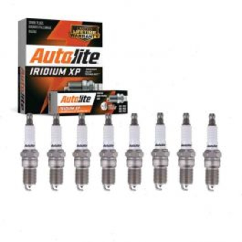 8 pc Autolite Iridium XP Spark Plug for 1996-1999 GMC C1500 5.0L 5.7L V8