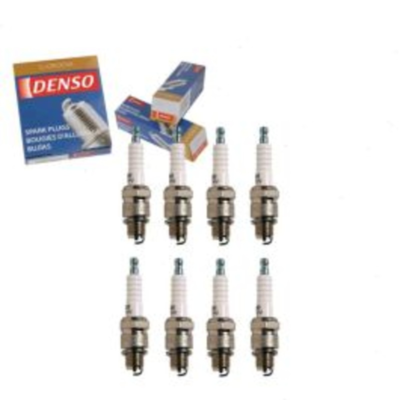 8 pc DENSO Standard U-Groove 4038 W24FS-U Spark Plugs
