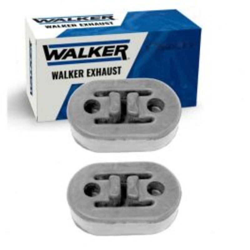2 pc Walker Resonator Assm Exhaust System Insulators for 2004-2016 Toyota Prius 1.5L 1.8L L4