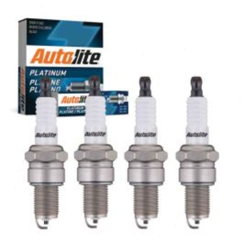 4 pc Autolite Platinum Spark Plug for 1981-1989 Plymouth Reliant 2.2L 2.5L