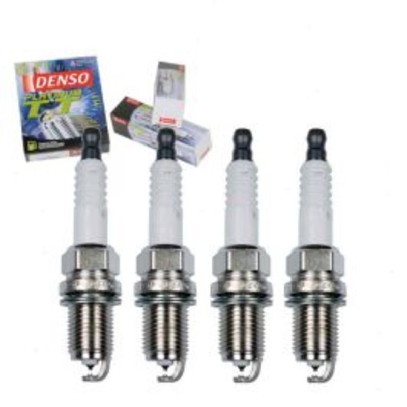 4 pc DENSO Platinum TT Spark Plugs for 1982 Mercury LN7 1.6L L4
