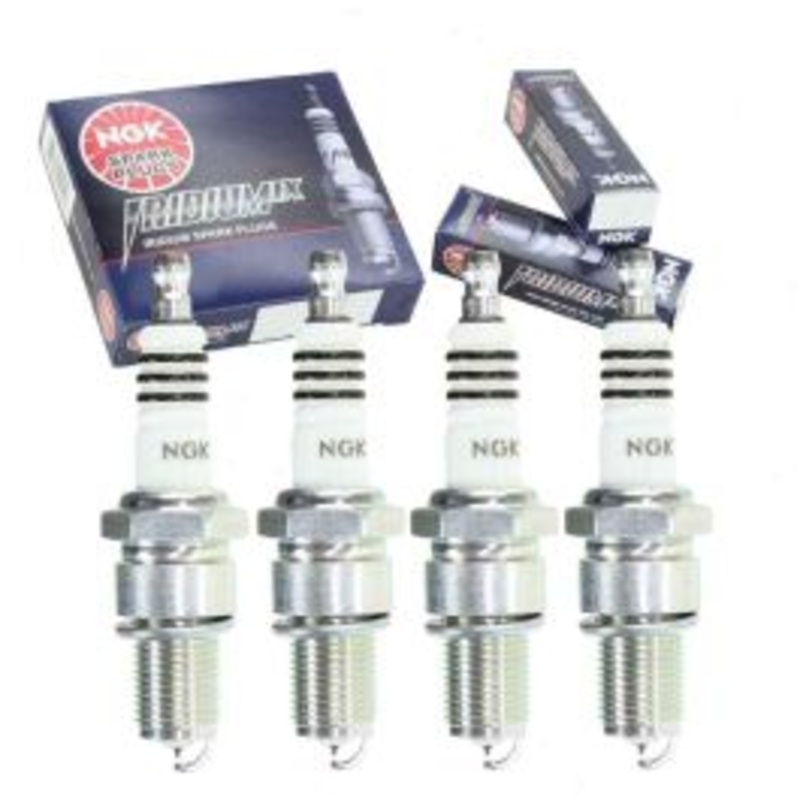 4 pc NGK Iridium IX Spark Plugs for 1979-1982 Lancia Zagato 2.0L L4