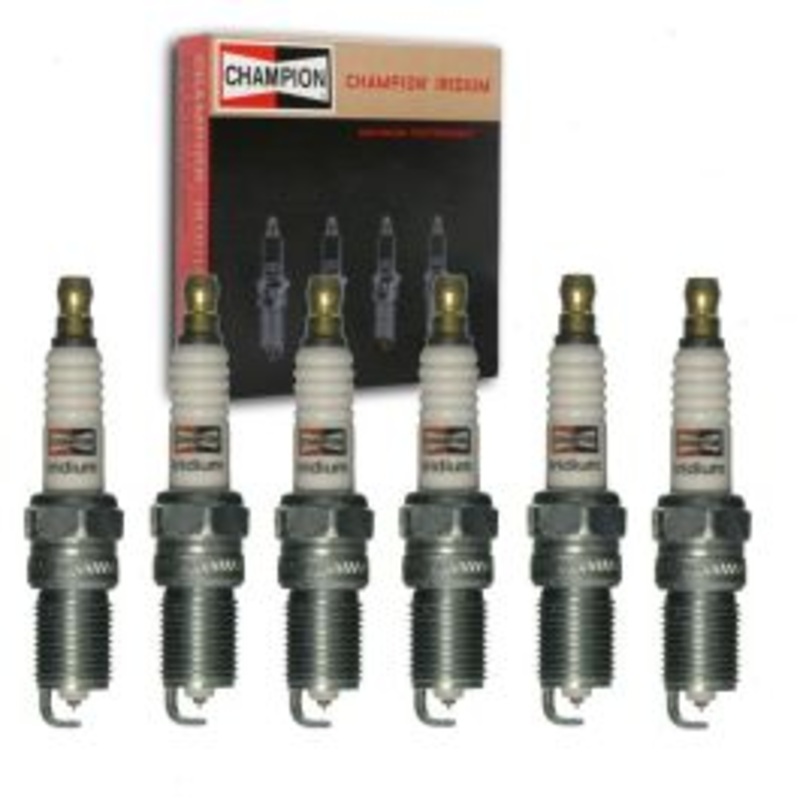 6 pc Champion Iridium Spark Plugs for 1986-1992 Oldsmobile Toronado 3.8L V6
