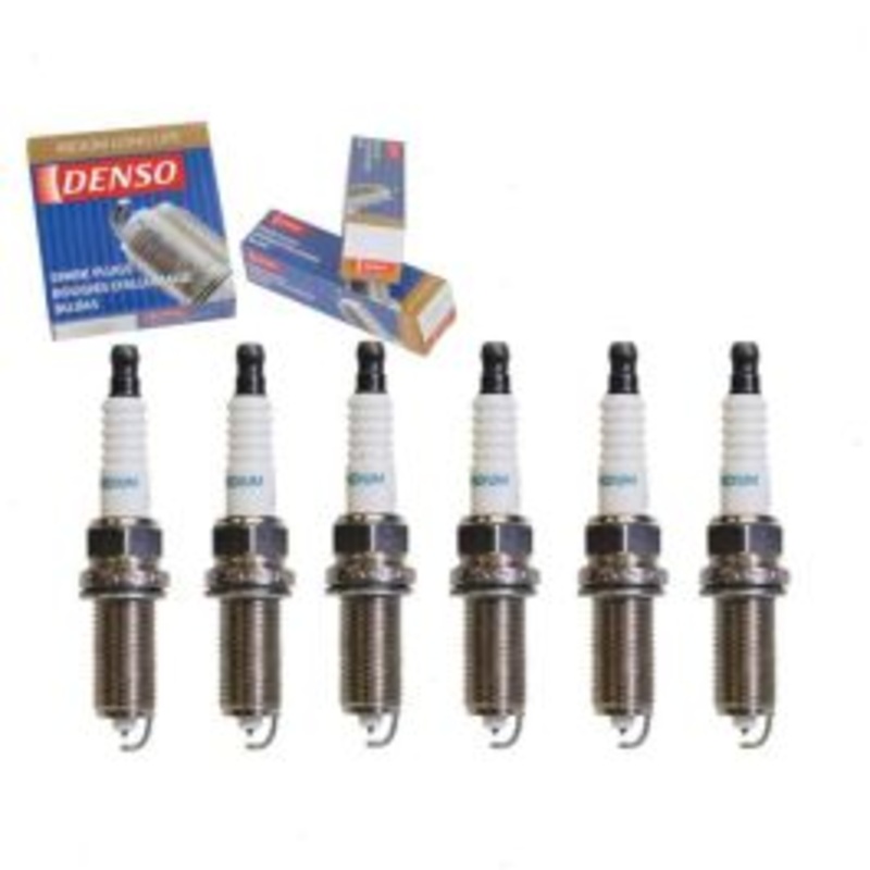 6 pc DENSO Iridium Long Life Spark Plugs for 2004-2010 Cadillac SRX 2.8L 3.6L V6