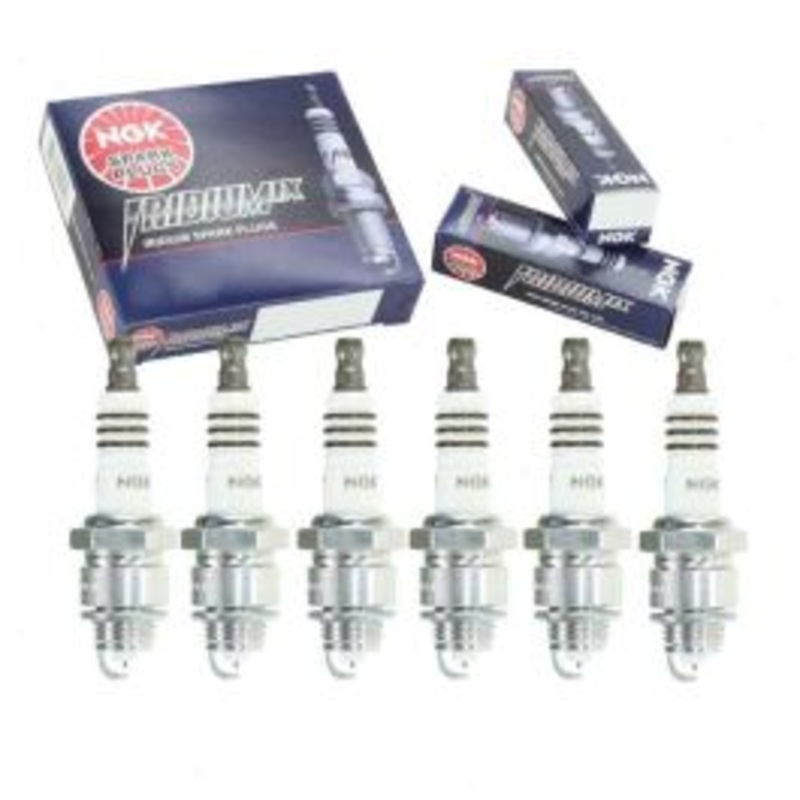 6 pc NGK Iridium IX Spark Plugs for 1969 International M800 Navy 3.9L L6