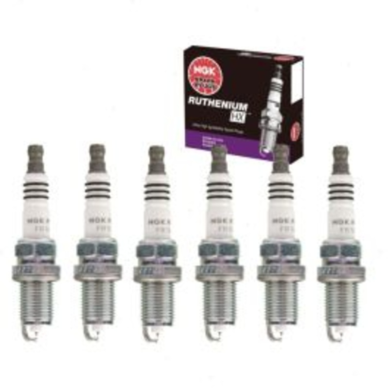6 pc NGK Ruthenium HX Spark Plugs for 2001-2006 Kia Optima 2.5L 2.7L V6