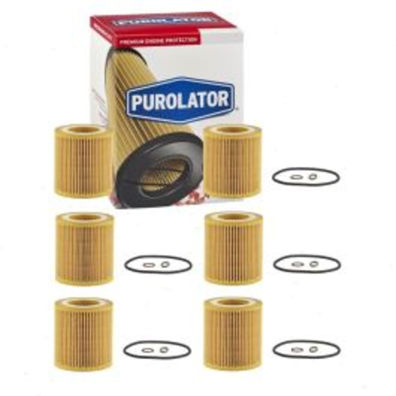 6 pc Purolator L15607 Engine Oil Filters