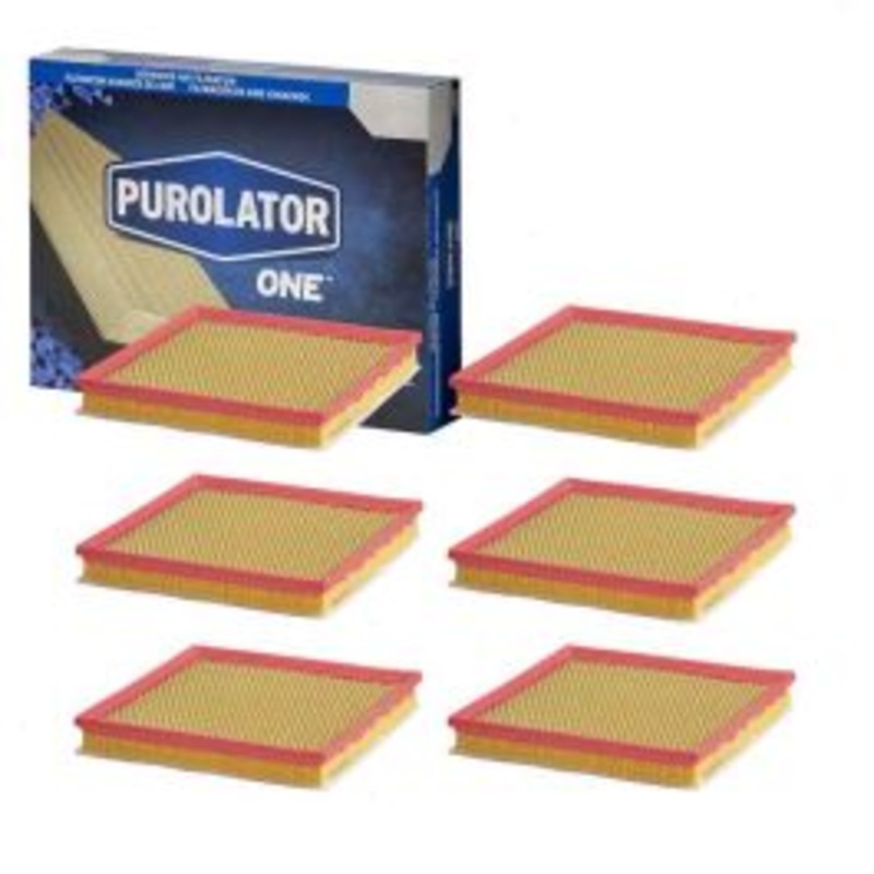 6 pc Purolator ONE A46152 Air Filters