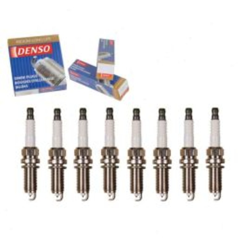 8 pc DENSO Iridium Long Life Spark Plugs for 2012-2013 Land Rover LR4 5.0L V8