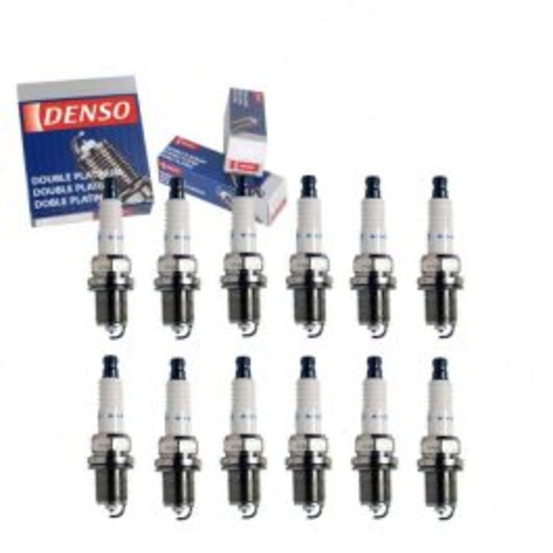12 pc DENSO Double Platinum Spark Plugs for 1994-1995 Mercedes-Benz S600 6.0L V12