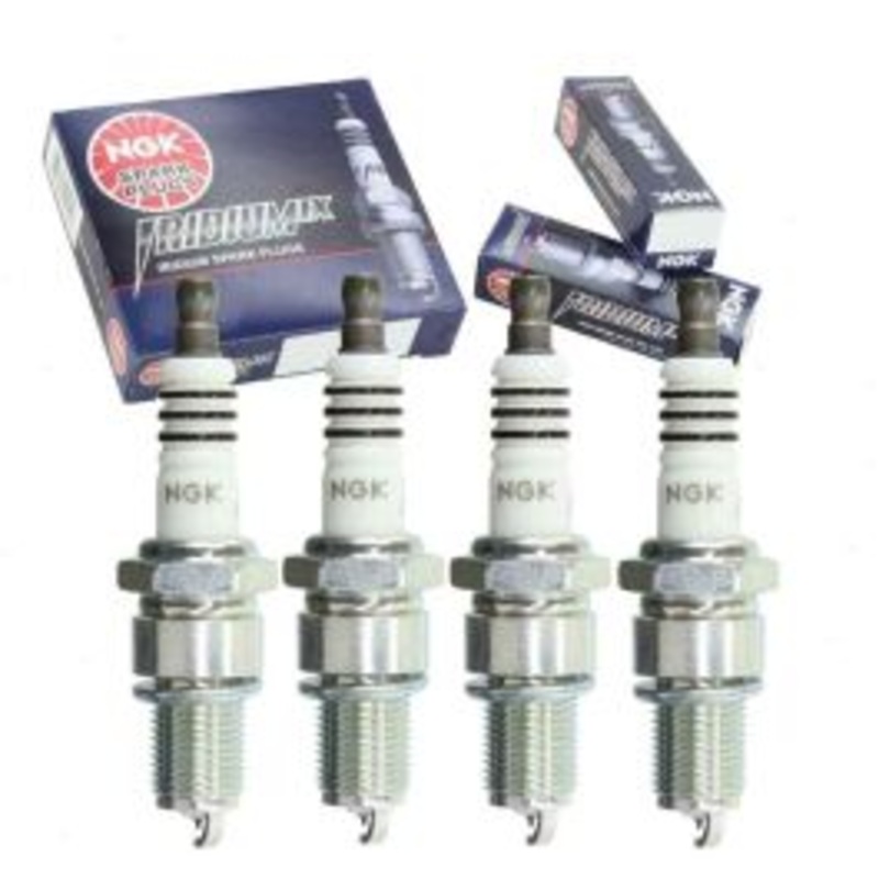 4 pc NGK Iridium IX Spark Plugs for 1983-1984 Toyota Starlet 1.3L L4