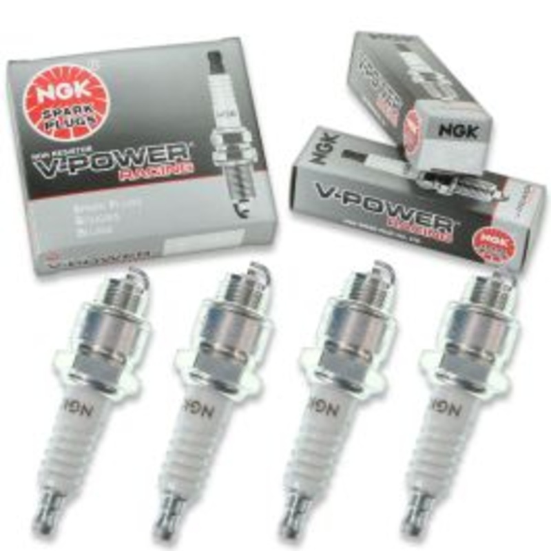 4 pc NGK V-Power Racing 3913 R5670-9 Spark Plugs