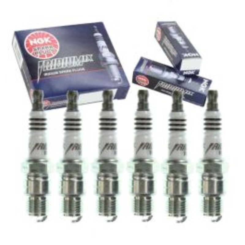 6 pc NGK Iridium IX Spark Plugs for 1975 Chevrolet K5 Blazer 4.1L L6