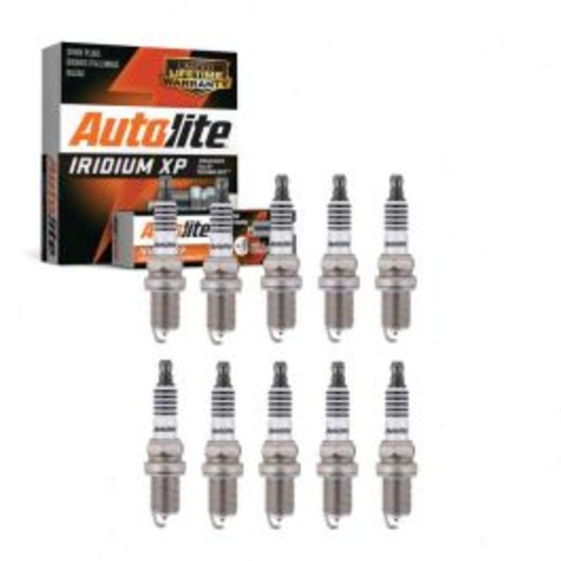 10 pc Autolite Iridium XP Spark Plug for 1995-2003 Dodge Ram 2500 8.0L V10