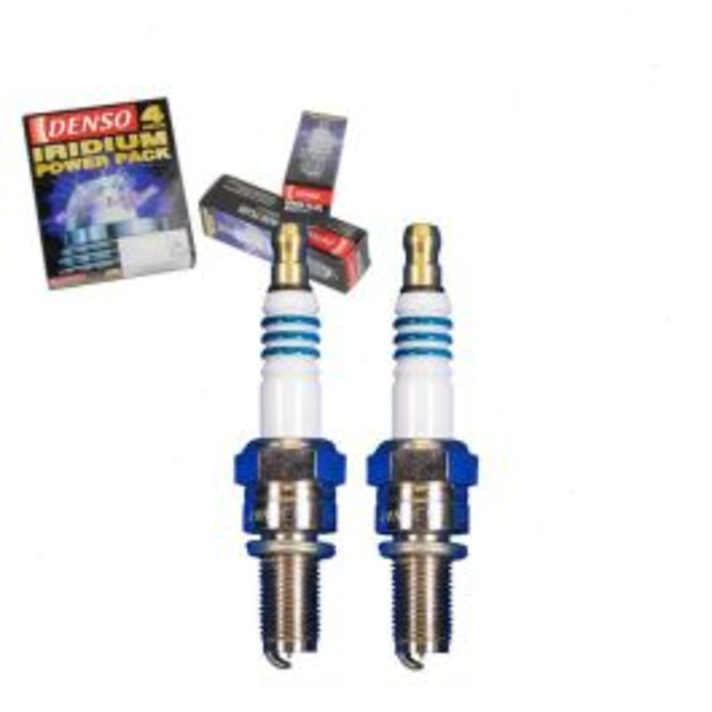 2 pc DENSO Iridium Power 5367 IU31A Spark Plugs