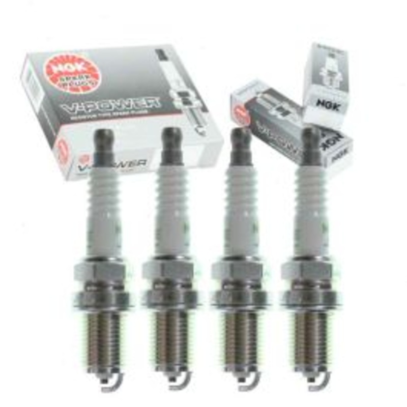 4 pc NGK V-Power Spark Plugs for 2007-2008 Kia Optima 2.4L L4
