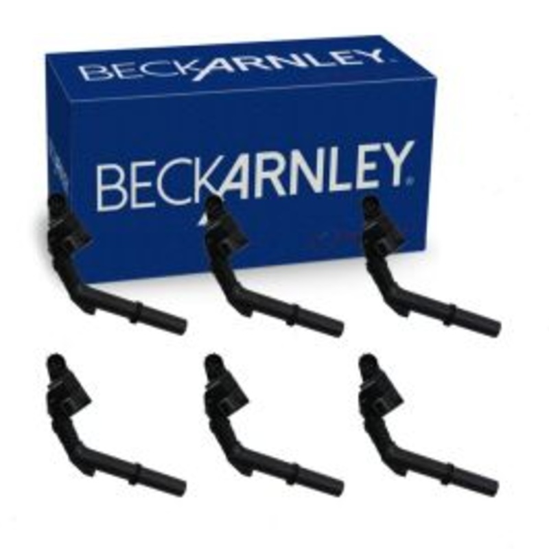 6 pc Beck/Arnley Direct Ignition Coils for 2013-2015 Mercedes-Benz GLK350 3.5L V6