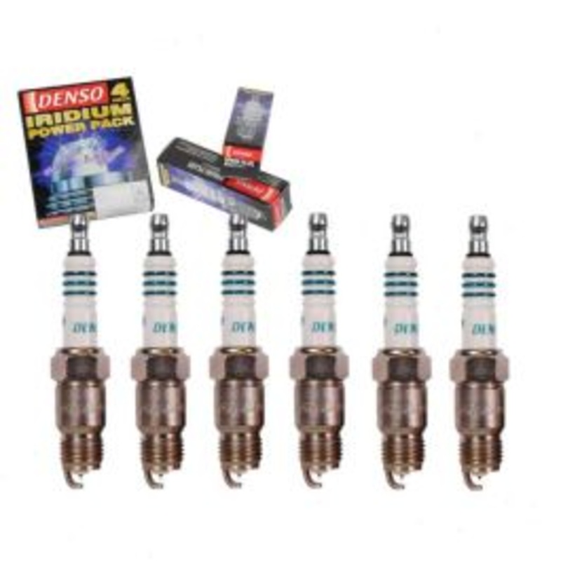 6 pc DENSO Iridium Power Spark Plugs for 1975-1989 Chevrolet P20 4.8L L6