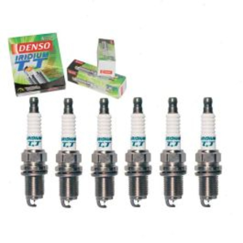 6 pc DENSO Iridium TT Spark Plugs for 1992-1996 Jaguar XJS 4.0L L6