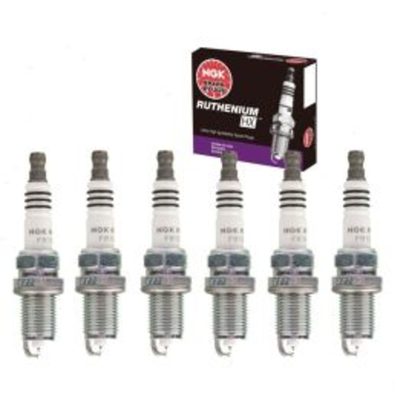 6 pc NGK Ruthenium HX Spark Plugs for 1999-2005 Hyundai Sonata 2.5L 2.7L V6