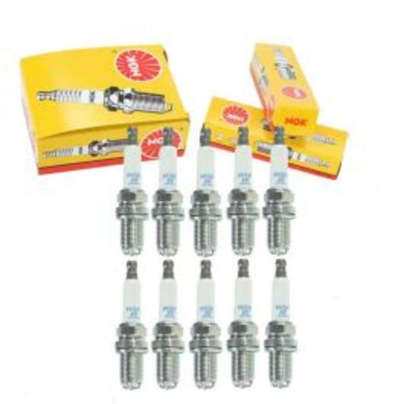10 pc NGK Standard 5767 BKR6EQUA Spark Plugs