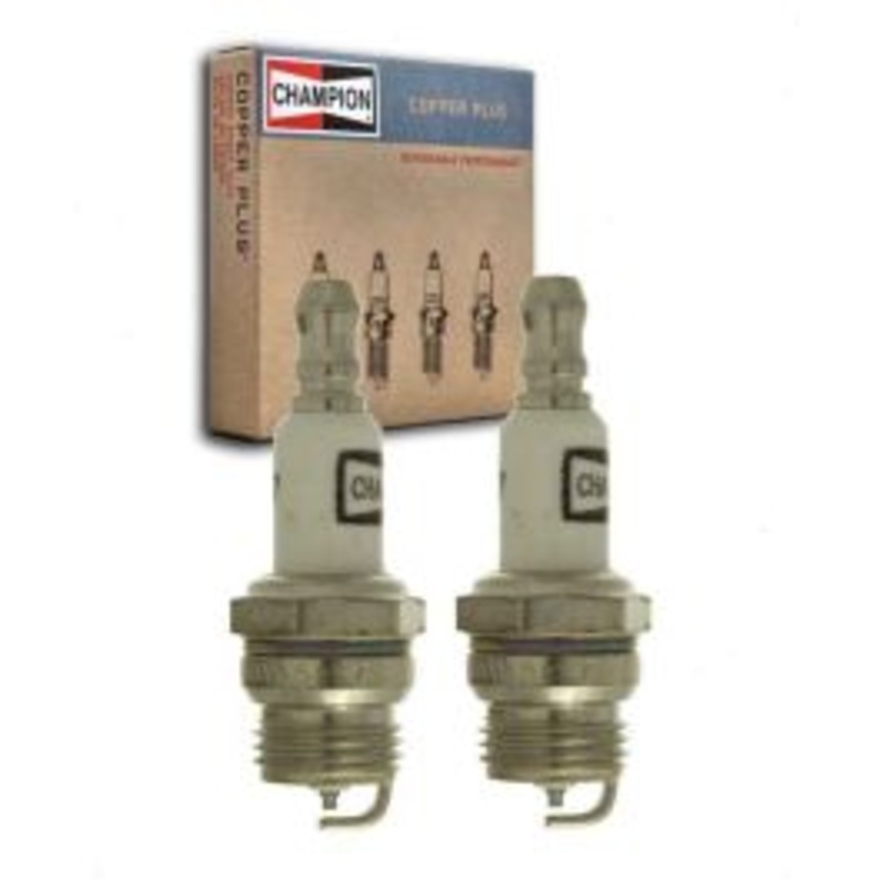 2 pc Champion Copper Plus 851 DJ6J Spark Plugs