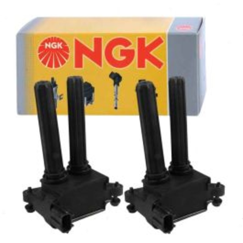 2 pc NGK 48716 U5121 Ignition Coils