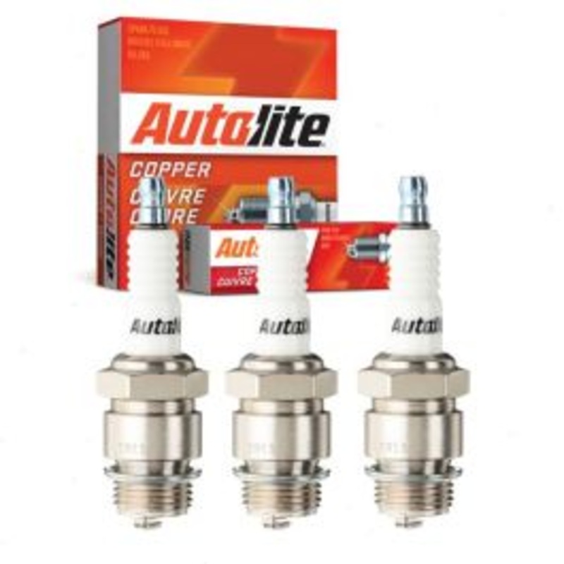 3 pc Autolite Copper Core Spark Plugs for 1964-1967 Saab Monte Carlo 0.8L L3