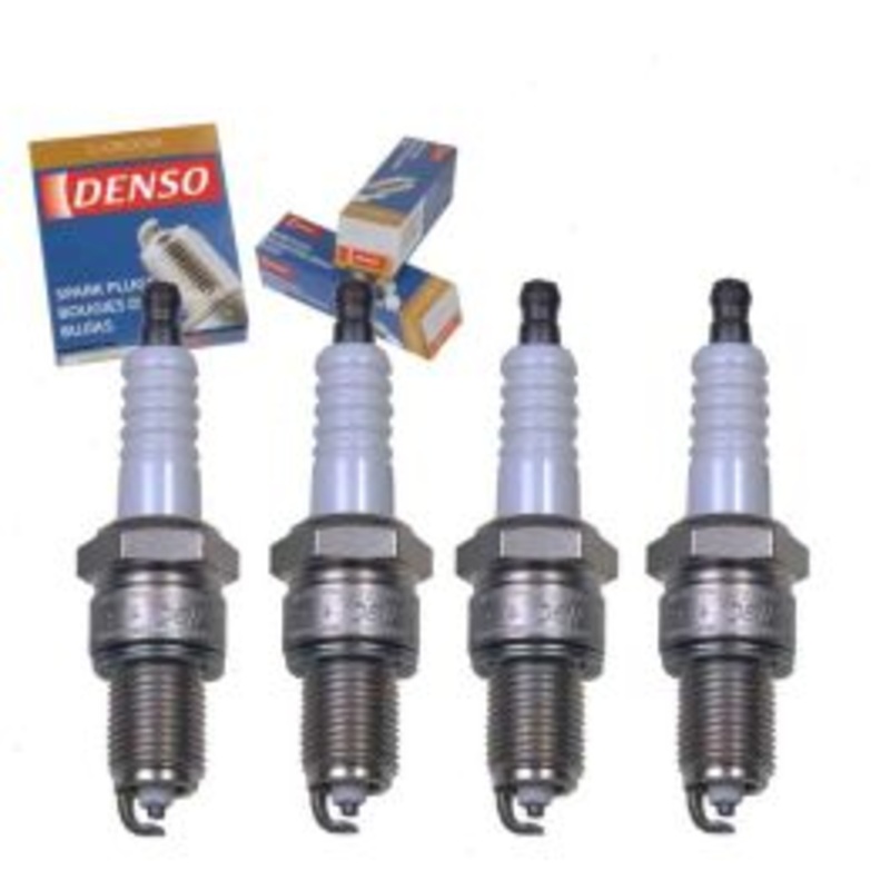 4 pc DENSO Standard U-Groove Spark Plugs for 1992 Mitsubishi Expo 2.4L L4