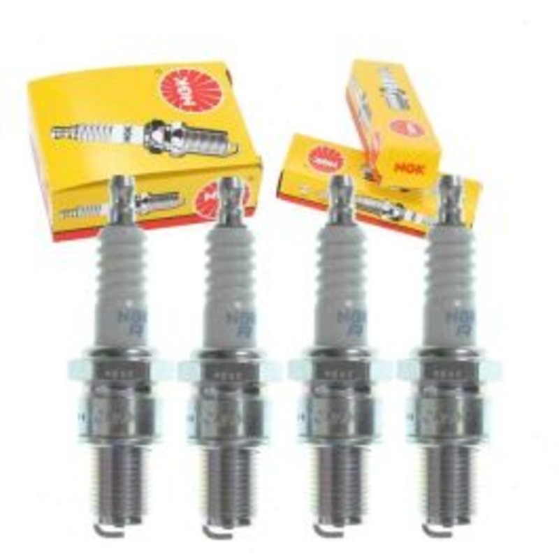 4 pc NGK Standard Spark Plugs for 1972-1974 Renault R15 1.6L L4