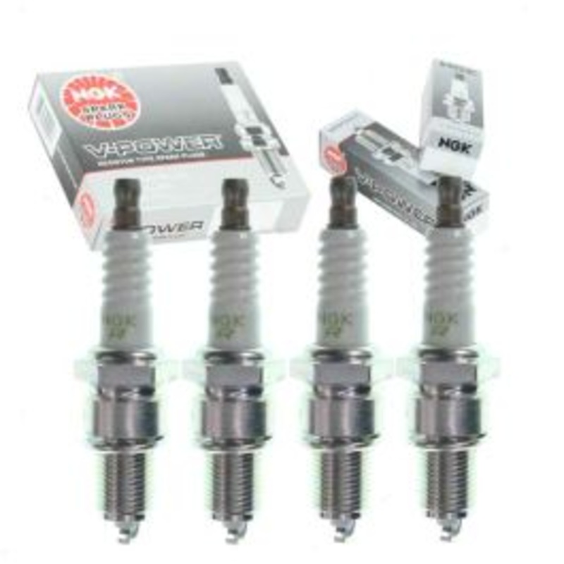 4 pc NGK V-Power Spark Plugs for 1983-1996 Mitsubishi Mighty Max 2.0L 2.4L 2.6L L4