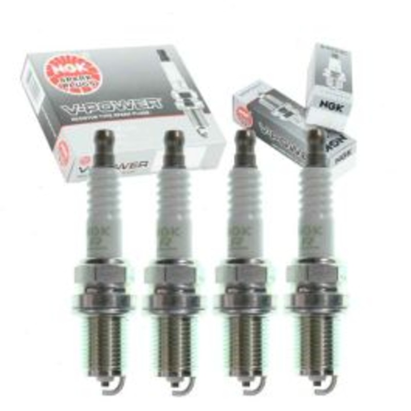 4 pc NGK V-Power Spark Plugs for 1998-2001 Kia Sephia 1.8L L4