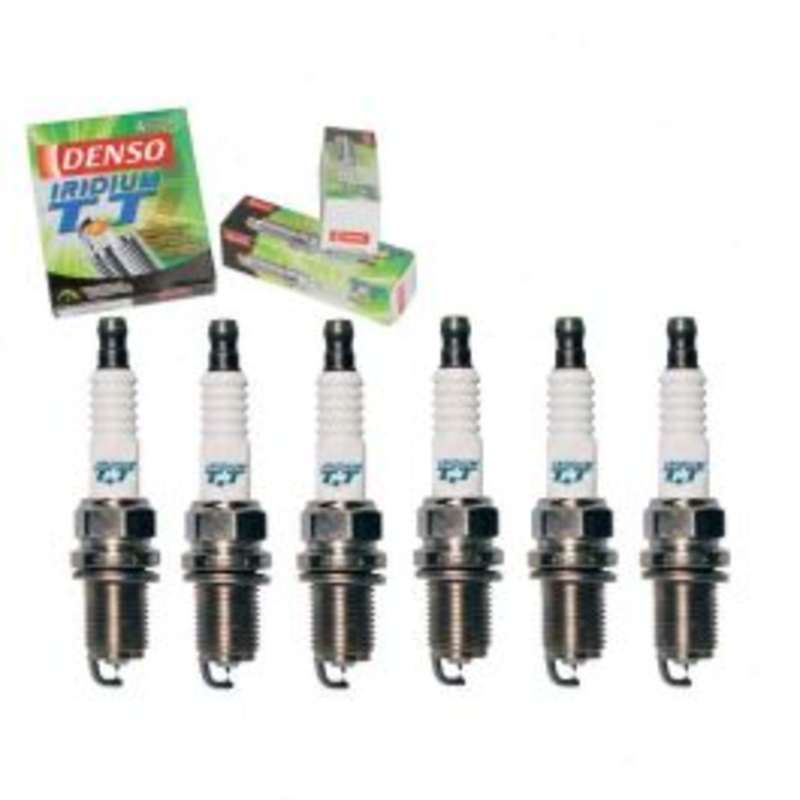 6 pc DENSO Iridium TT Spark Plugs for 1997 Mercedes-Benz C280 2.8L L6