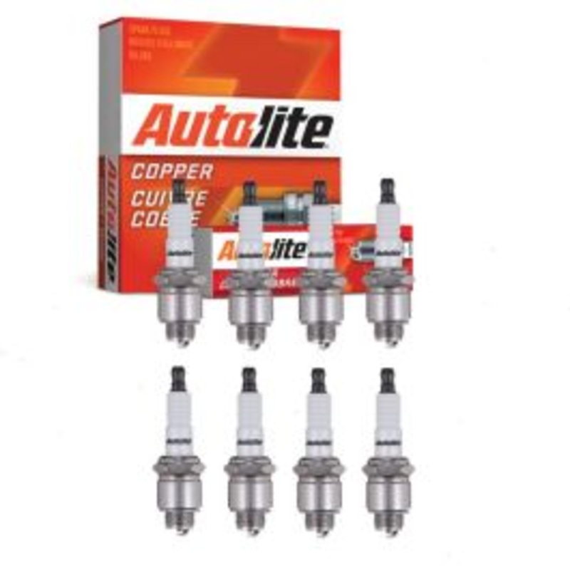 8 pc Autolite Copper Core Spark Plugs for 1939 Hudson Country Club Series 95 4.2L L8