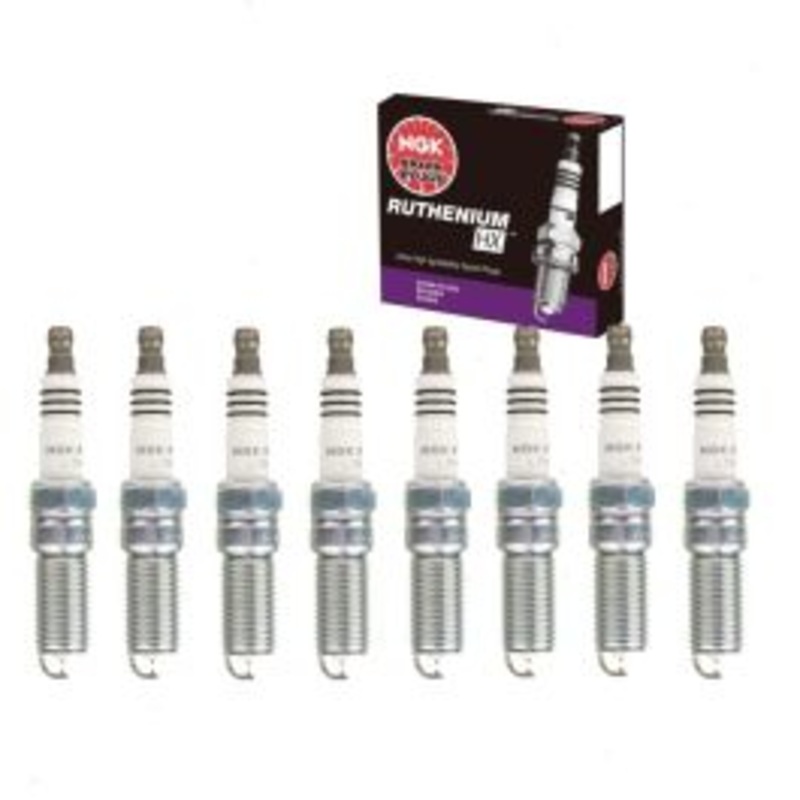 8 pc NGK Ruthenium HX Spark Plugs for 2015-2020 GMC Yukon 5.3L 6.2L V8
