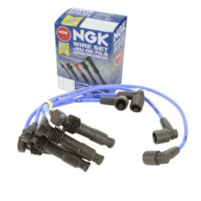 NGK Spark Plug Wire Set for 1999-2002 Daewoo Nubira 2.0L L4