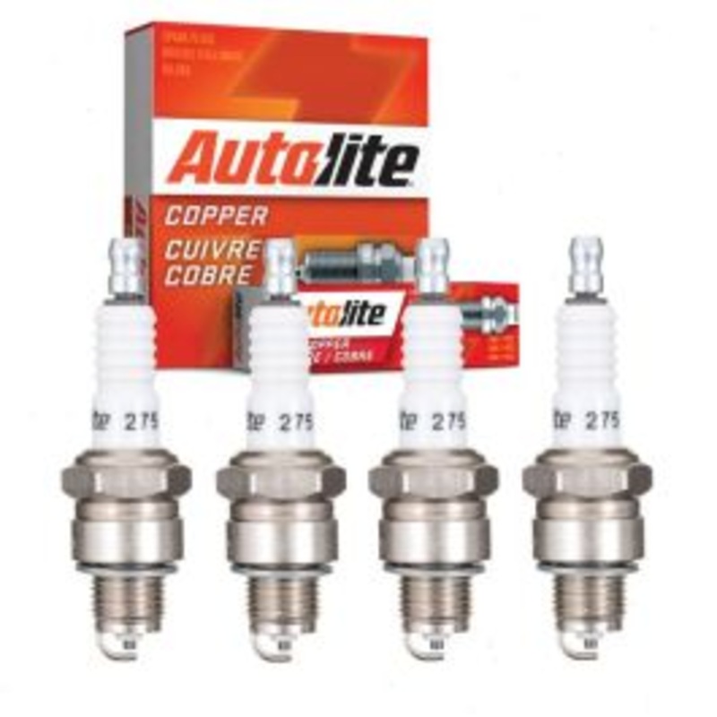 4 pc Autolite Copper Core Spark Plugs for 1961-1962 Peugeot 404