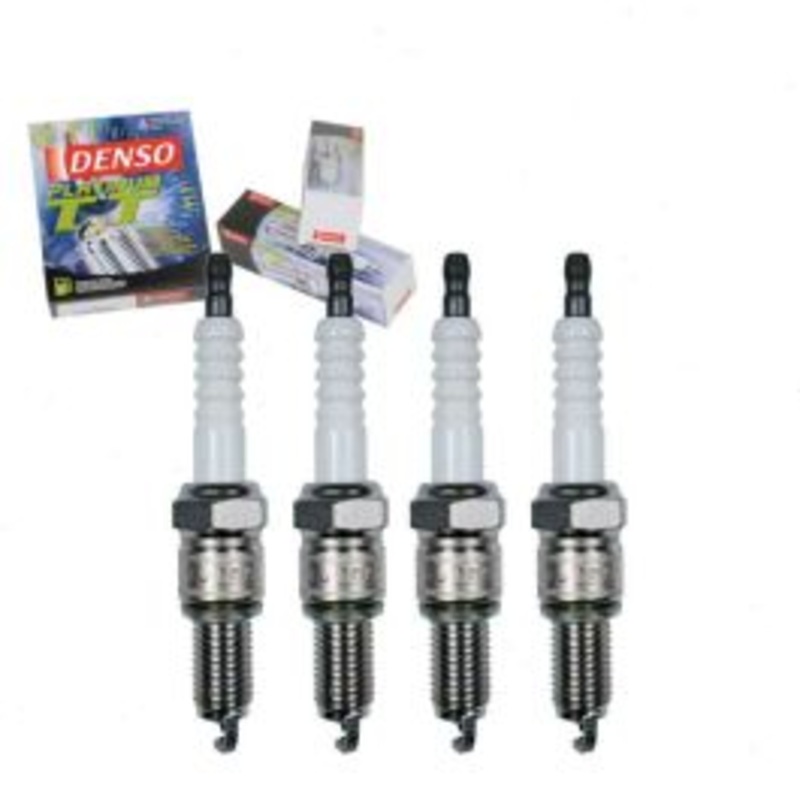 4 pc DENSO Platinum TT Spark Plugs for 1978-1983 Plymouth Sapporo 2.6L L4