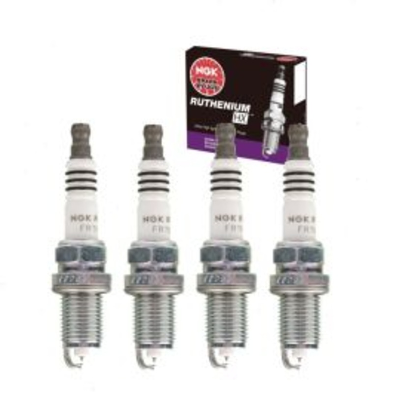 4 pc NGK Ruthenium HX Spark Plugs for 1998-2000 Isuzu Amigo 2.2L L4
