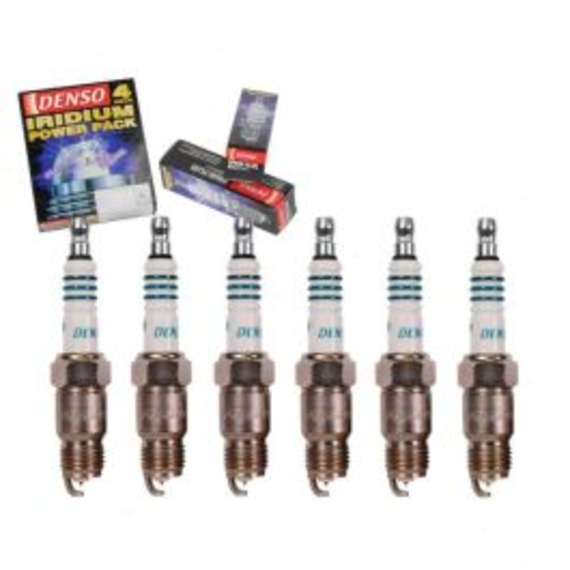 6 pc DENSO Iridium Power Spark Plugs for 1975-1980 Dodge D200 3.7L L6