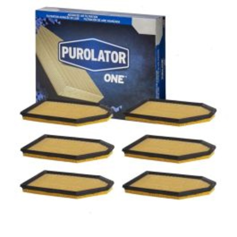 6 pc Purolator ONE A36167 Air Filters