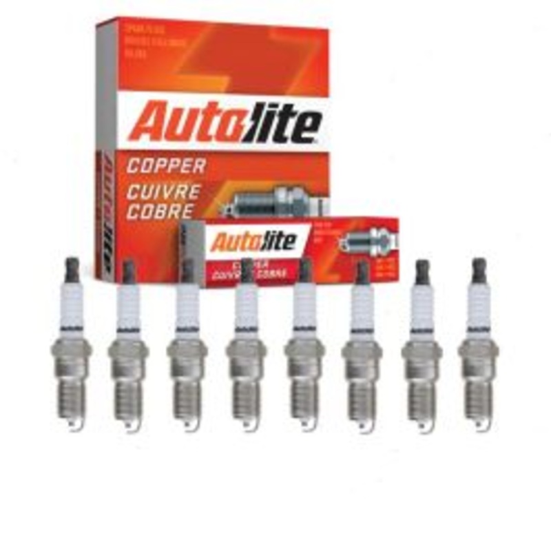 8 pc Autolite Copper Core Spark Plugs for 2006-2007 Chevrolet Monte Carlo 5.3L V8