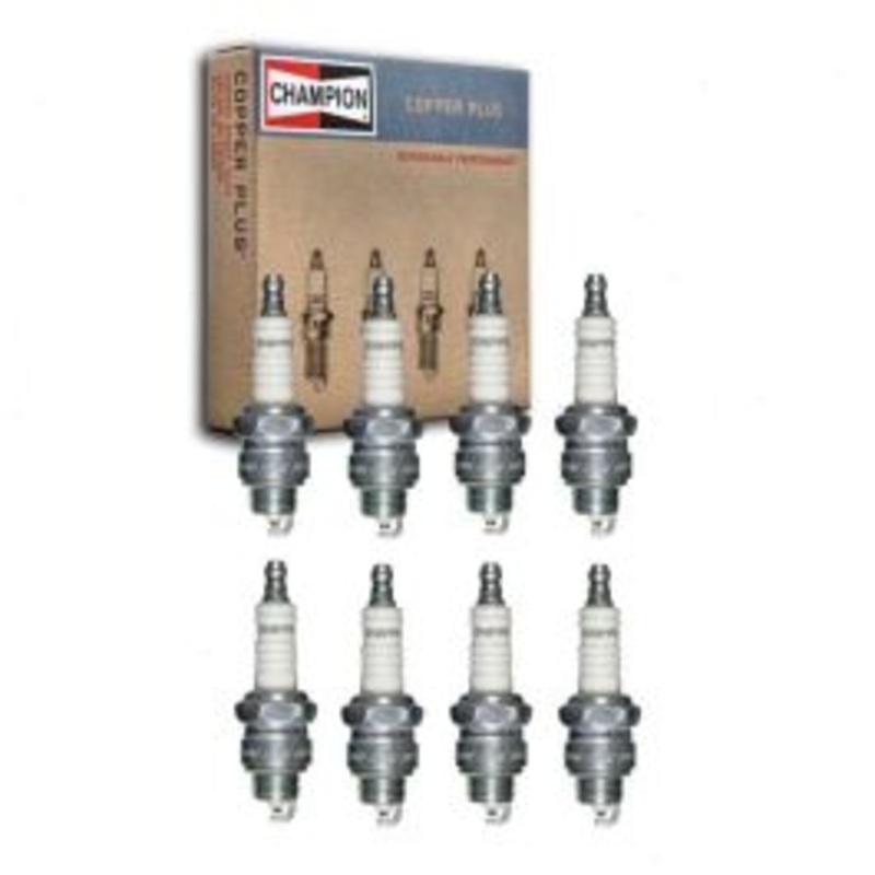 8 pc Champion Copper Plus Spark Plugs for 1967 Plymouth VIP 7.2L V8