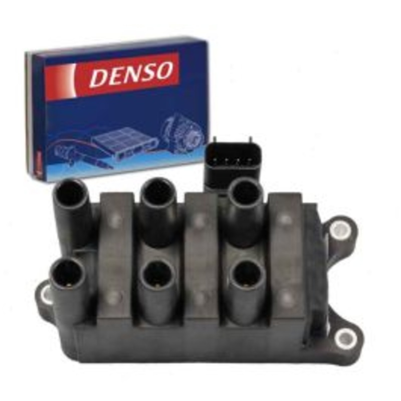 DENSO Direct Ignition Coil for 2001-2002 Ford E-150 Econoline Club Wagon 4.2L V6